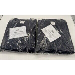 2 Pair MAGID Arc-Rated 9.0 oz Flame Resistant (FR) Cotton Coveralls Sz XXL Navy